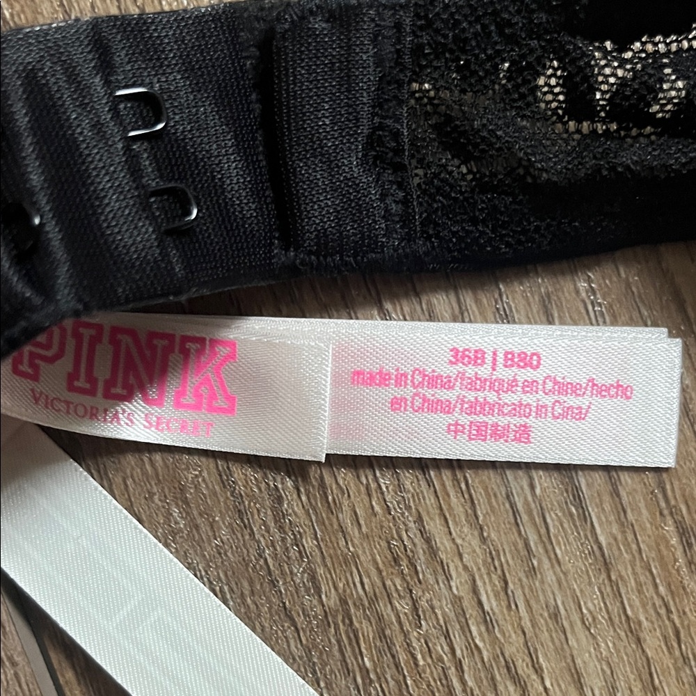 PINK Victoria's Secret Black Bra - Picture 4 of 5